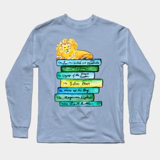 Narnian Book Pile Long Sleeve T-Shirt